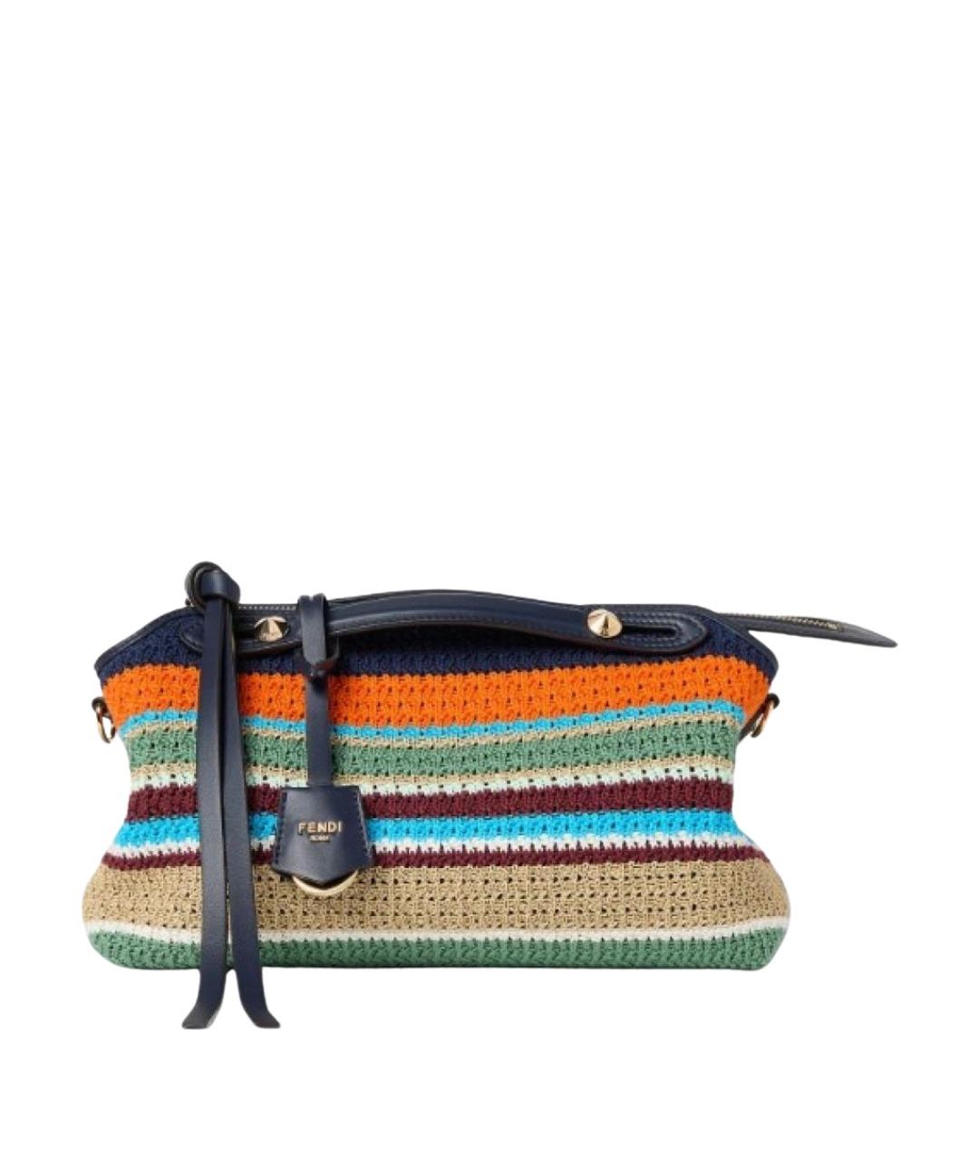 FENDI Мульти хлопковая сумка тоут, фото 1