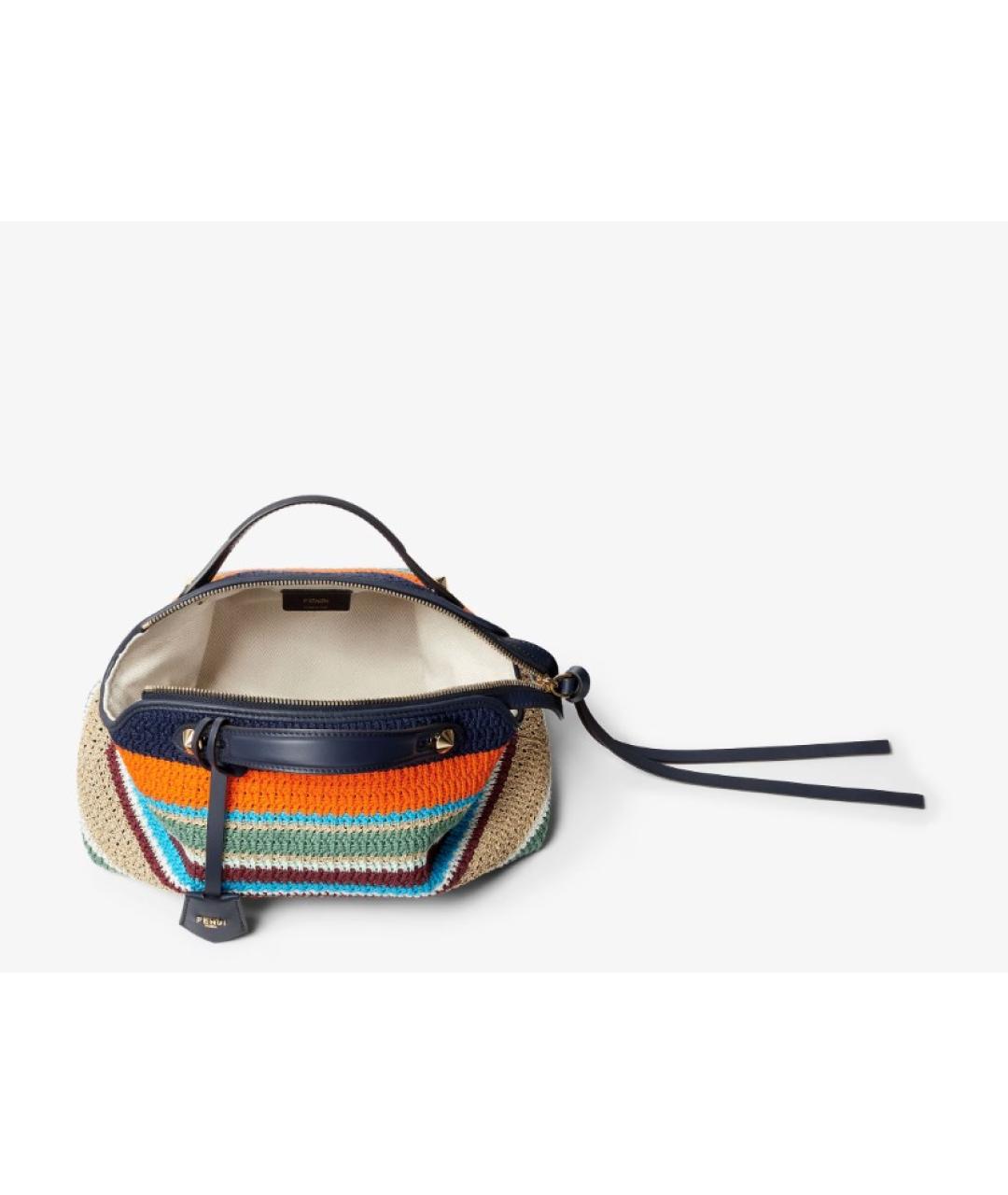 FENDI Мульти хлопковая сумка тоут, фото 4