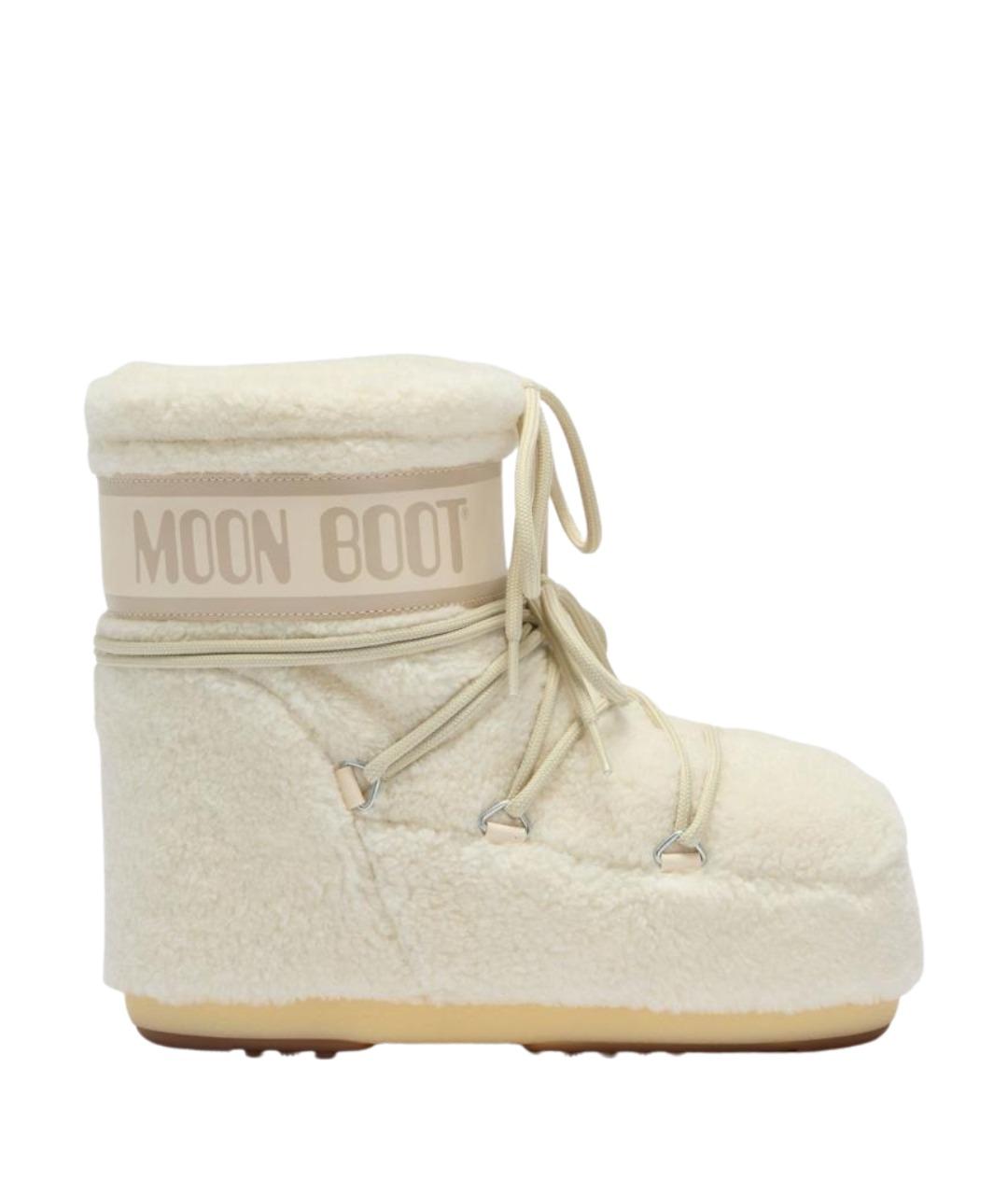 MOON BOOT Белые сапоги, фото 1