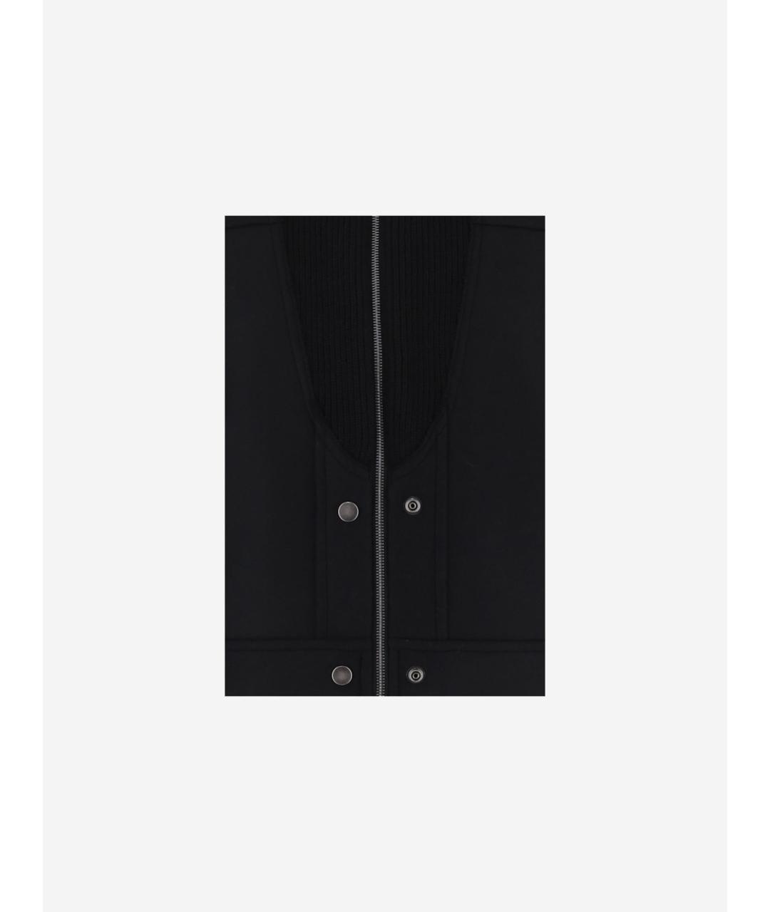 MAISON MARGIELA Черная шерстяная куртка, фото 3