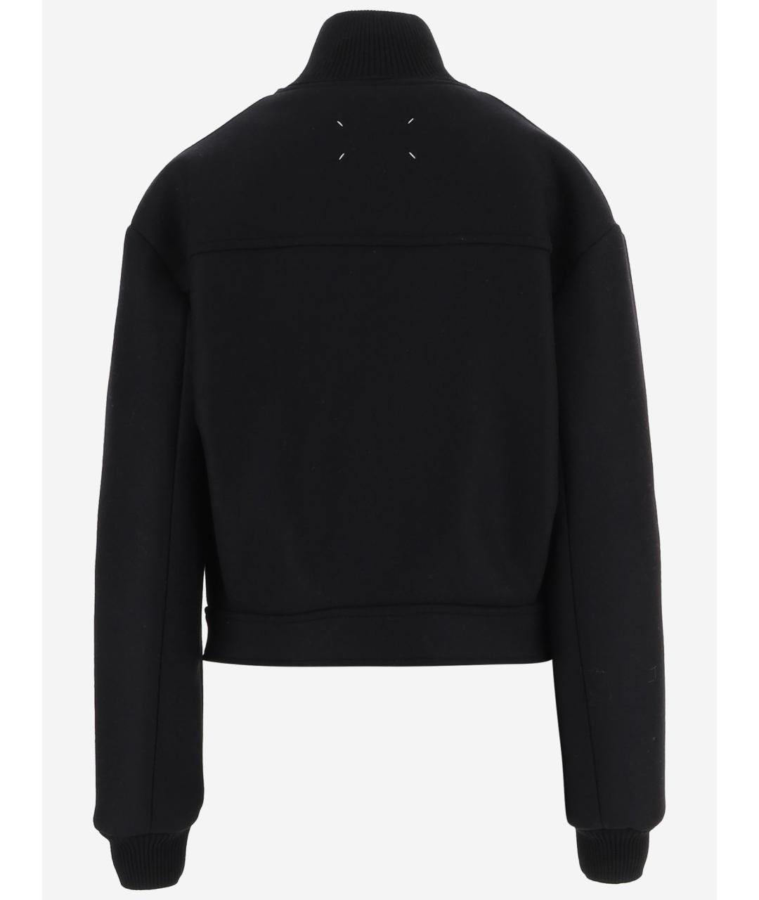 MAISON MARGIELA Черная шерстяная куртка, фото 2