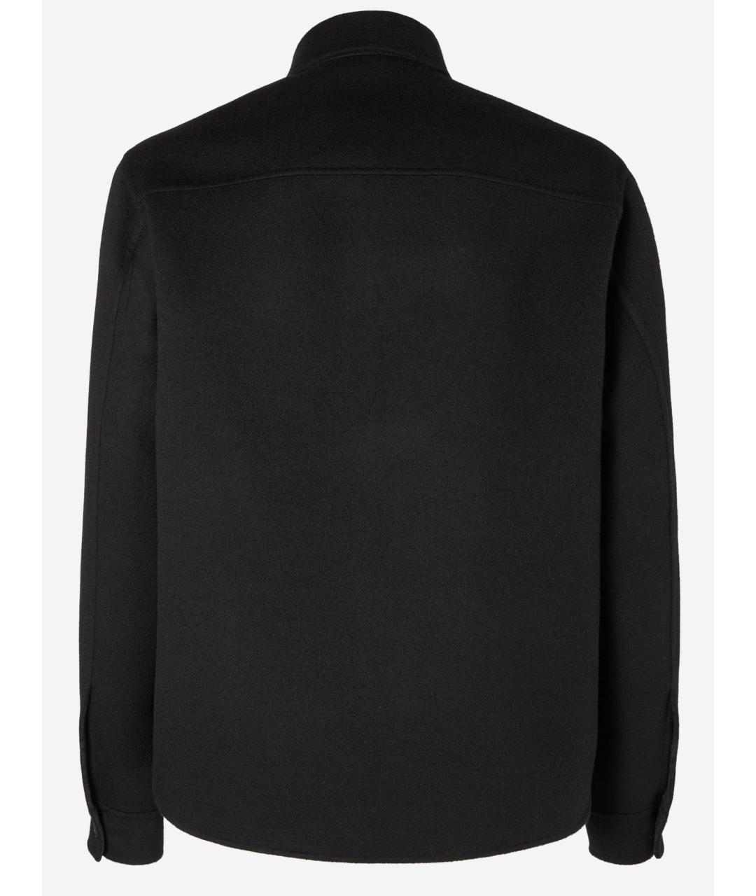 FENDI Черная шерстяная куртка, фото 2