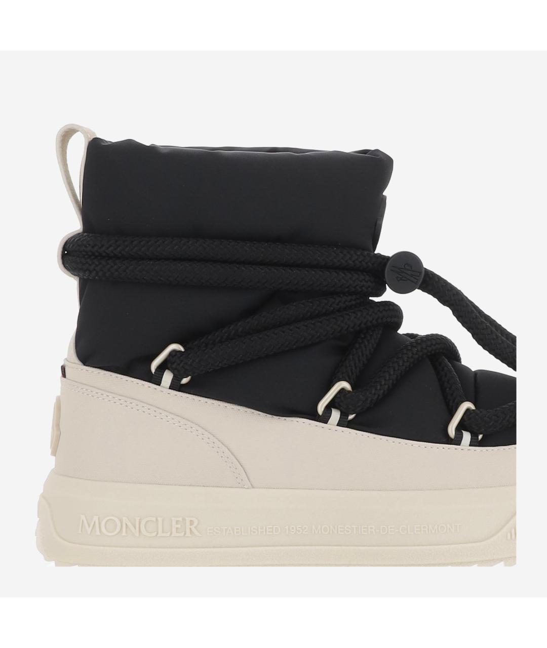 MONCLER Черные сапоги, фото 4