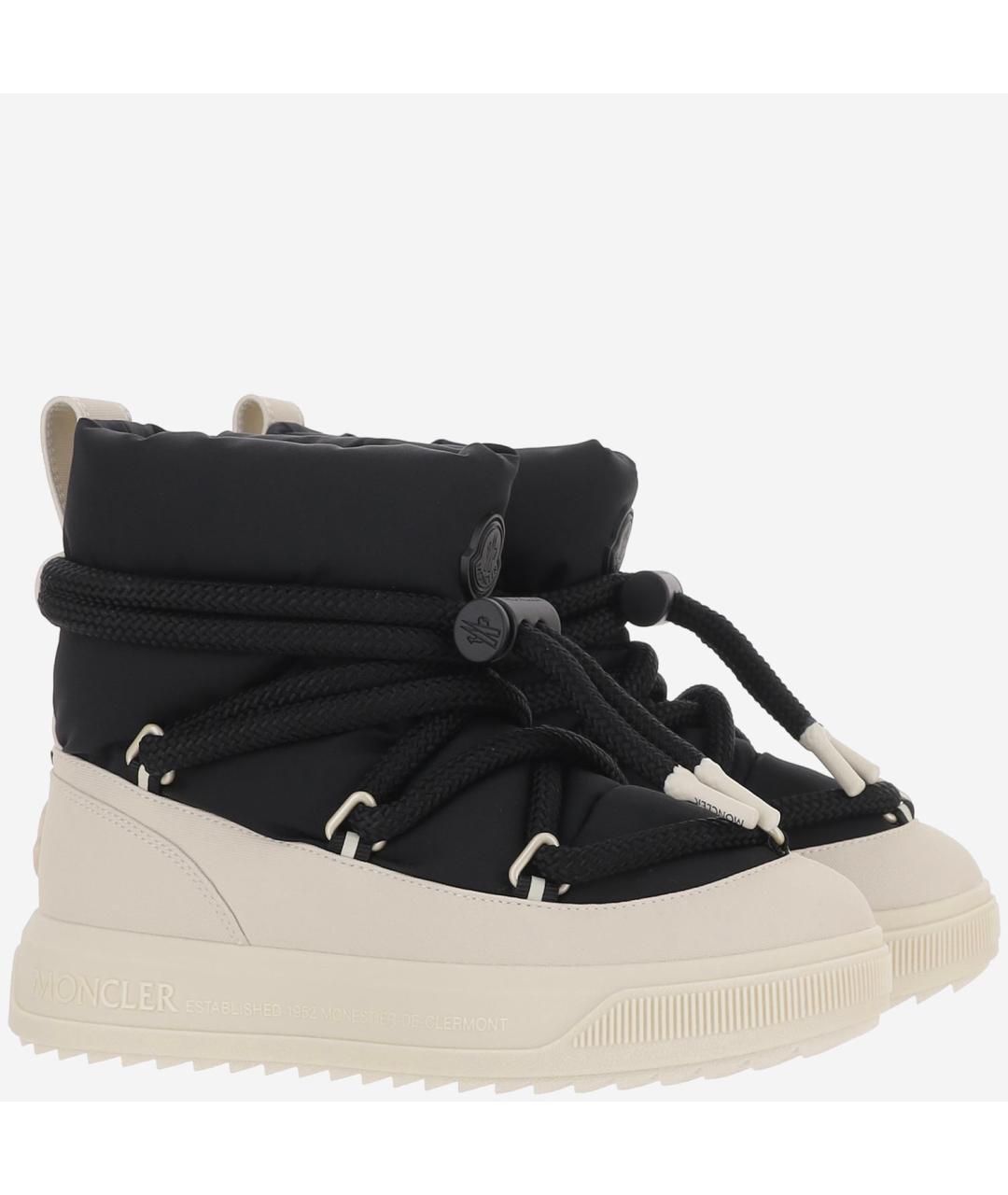 MONCLER Черные сапоги, фото 2