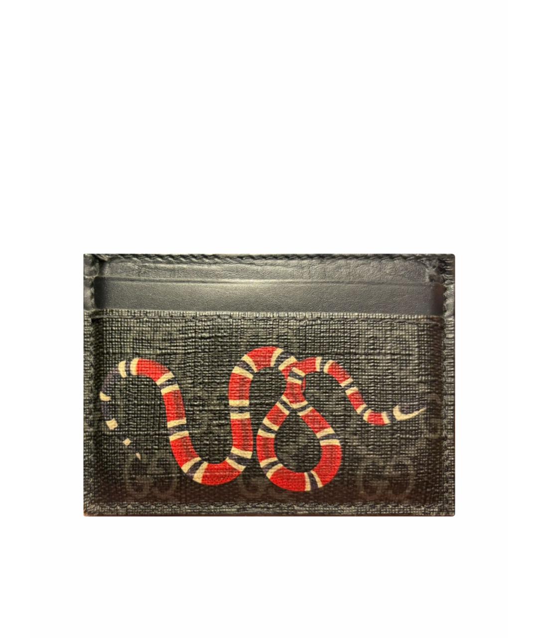 GUCCI Черный кардхолдер, фото 1