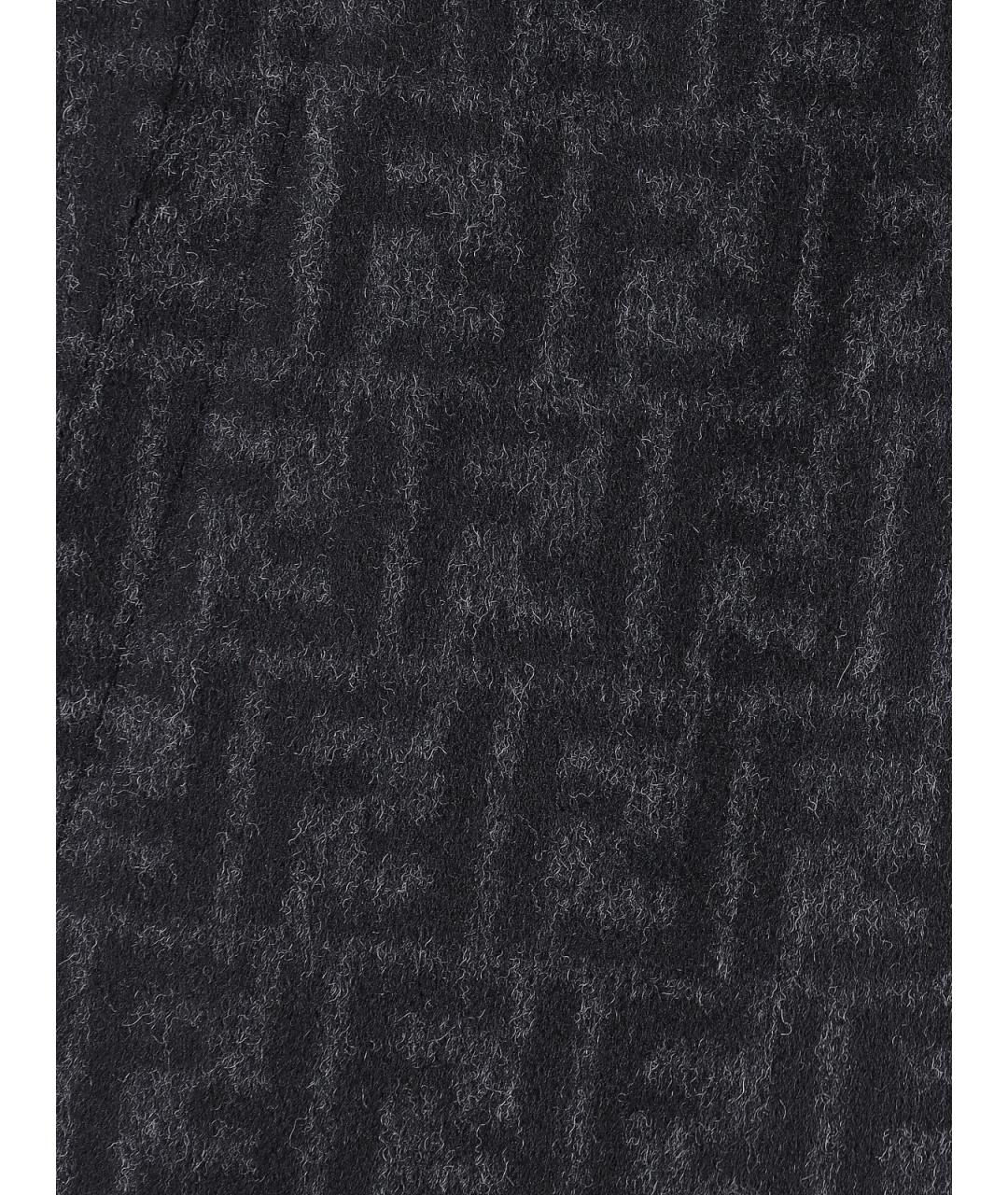 FENDI Черная шерстяная куртка, фото 5