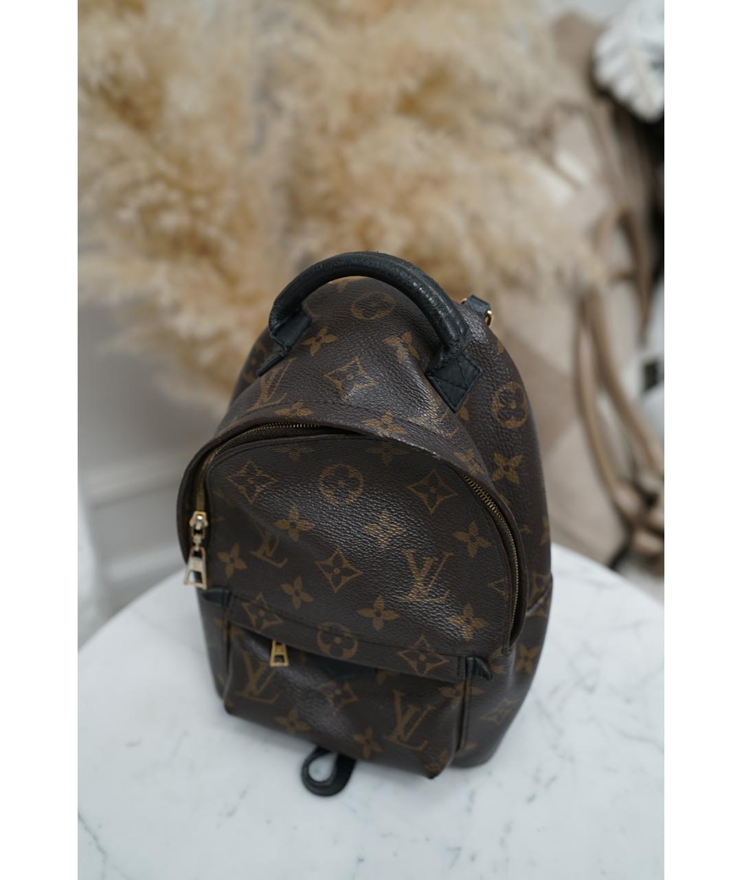 LOUIS VUITTON Черный рюкзак из канвы, фото 2