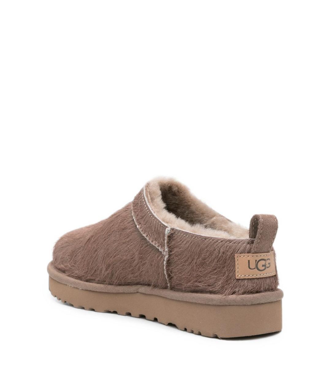 UGG Коричневые кожаные ботинки, фото 3