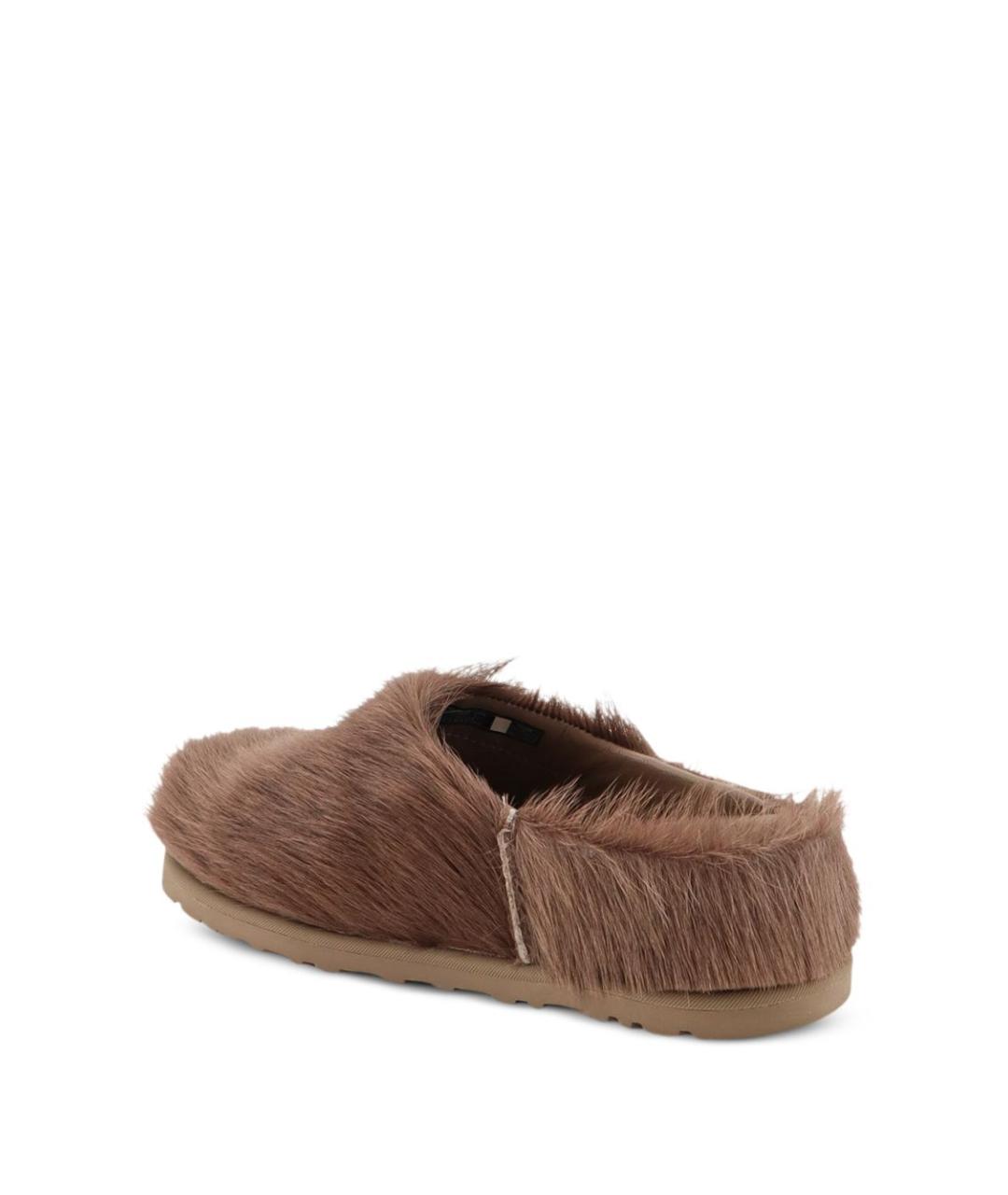 UGG Коричневые кожаные сабо, фото 5