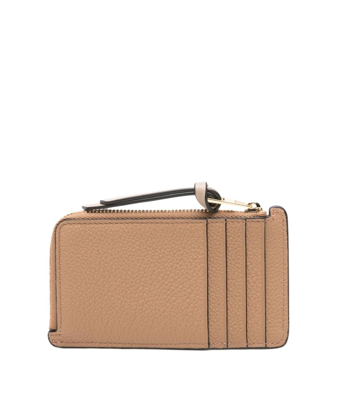 LOEWE Коричневый кожаный кошелек, фото 3