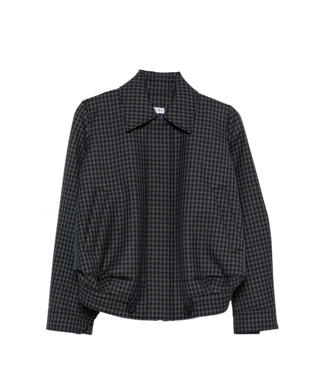 LOEWE Мульти шерстяная куртка, фото 1