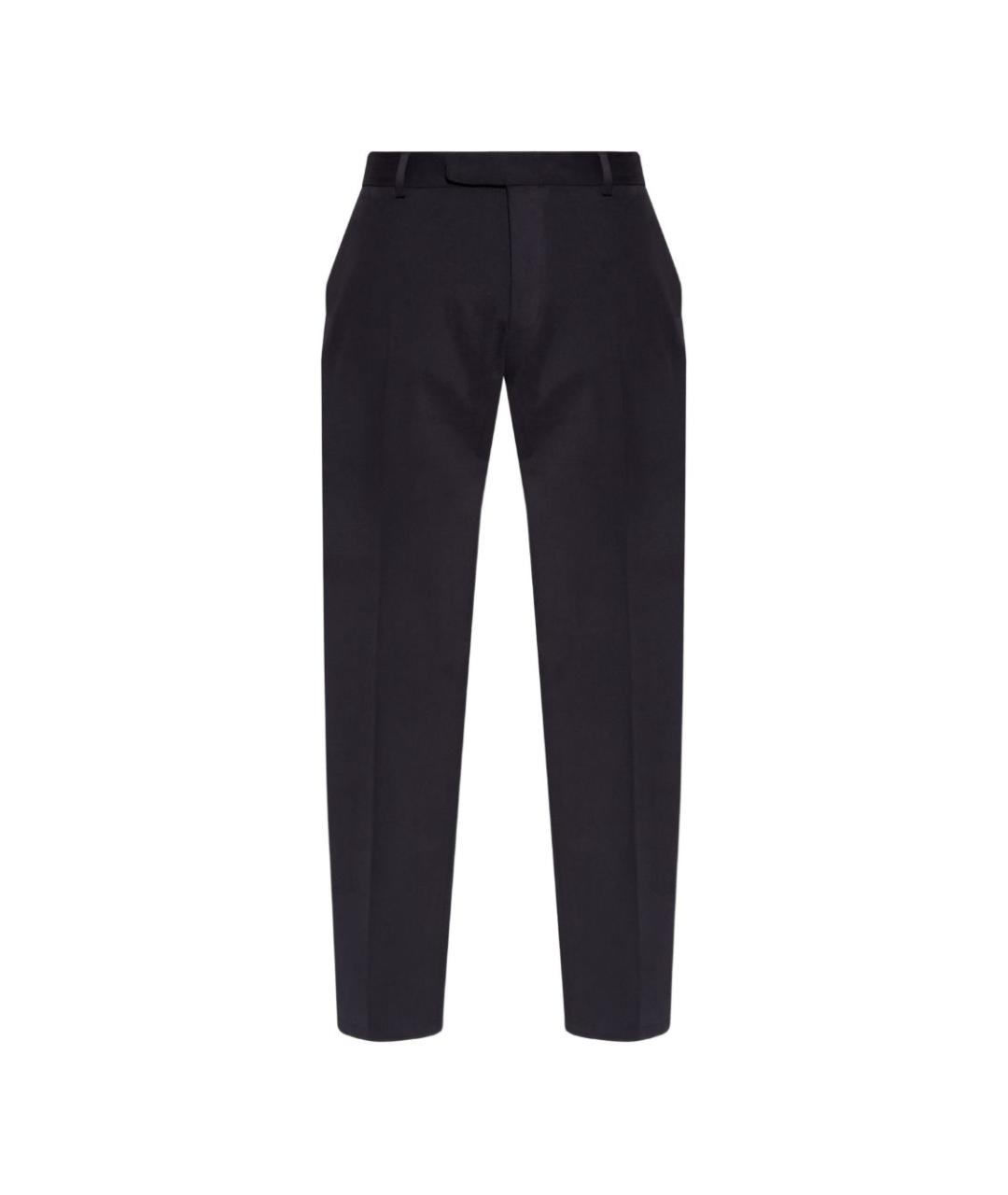 BRIONI Синие хлопковые повседневные брюки, фото 1