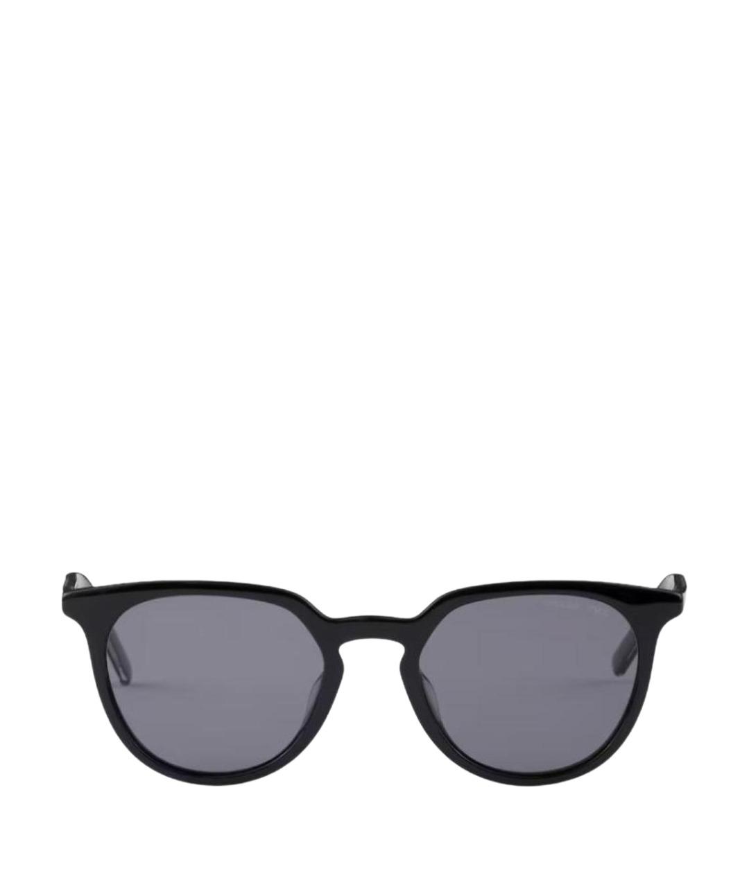 PRADA Черные пластиковые солнцезащитные очки, фото 1