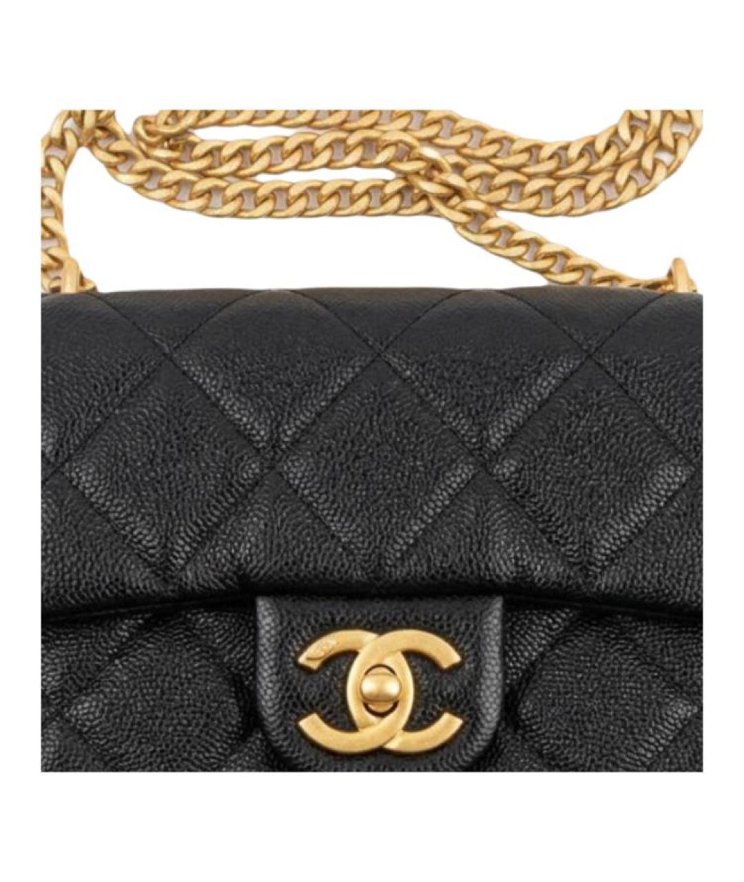 CHANEL Черная сумка через плечо, фото 2
