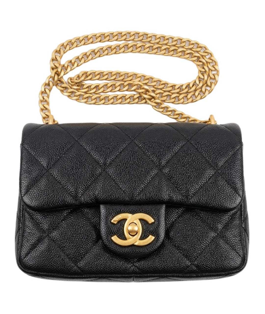 CHANEL Черная сумка через плечо, фото 1