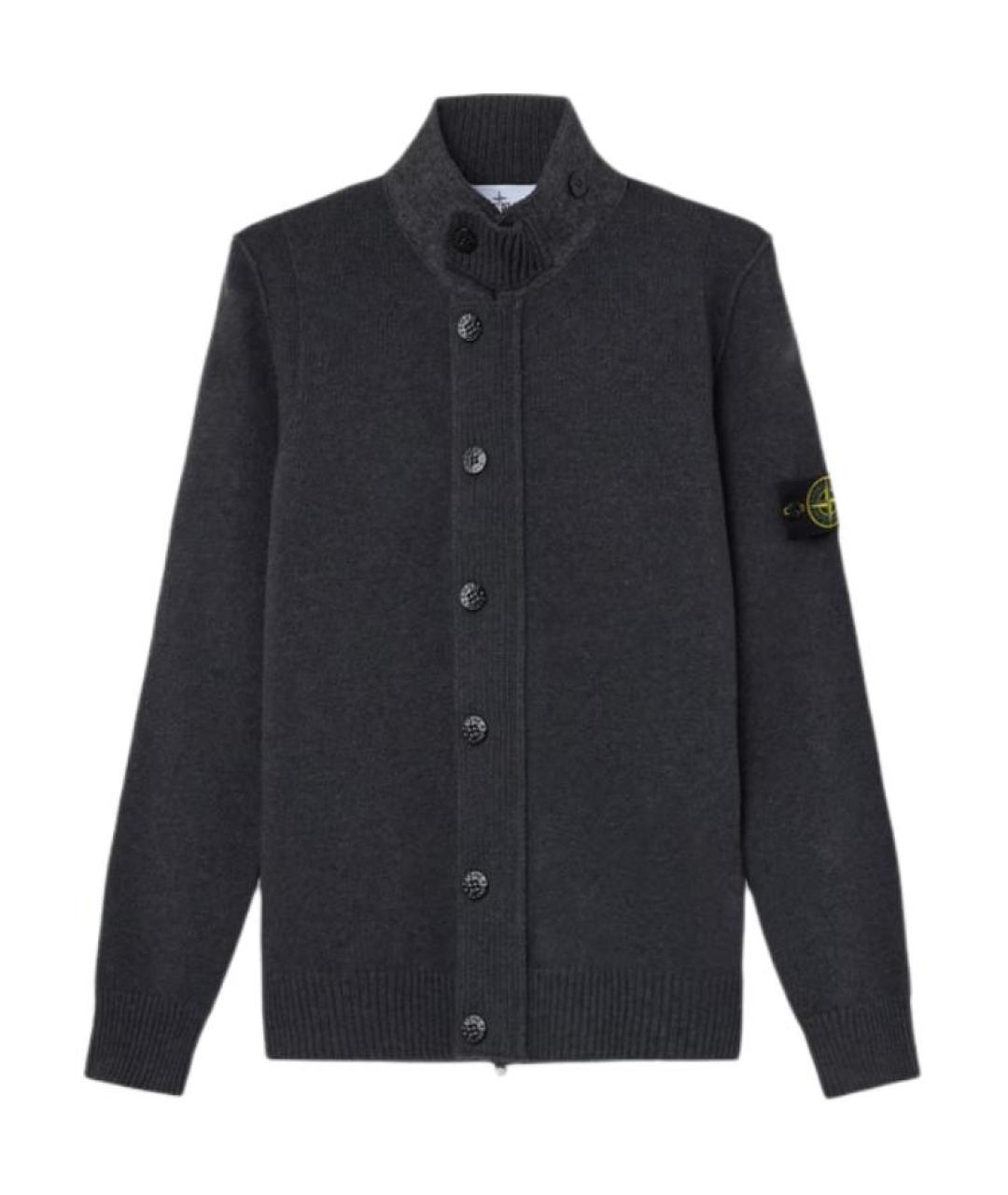 STONE ISLAND Серый джемпер / свитер, фото 1