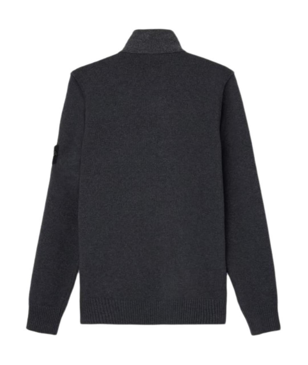 STONE ISLAND Серый джемпер / свитер, фото 2