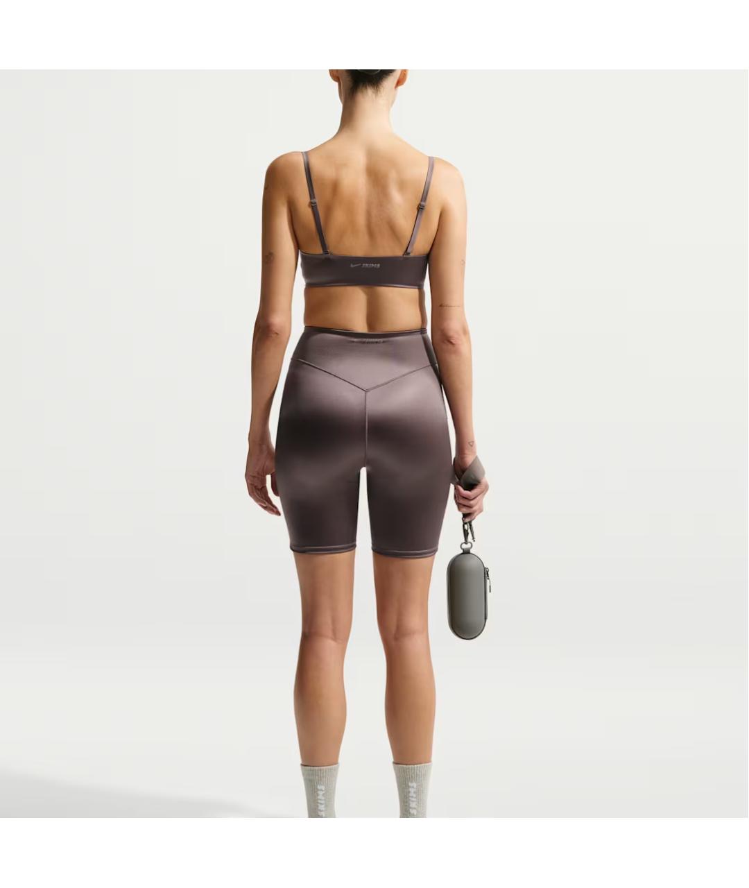 NIKE Коричневый бюстгалтеры, фото 3