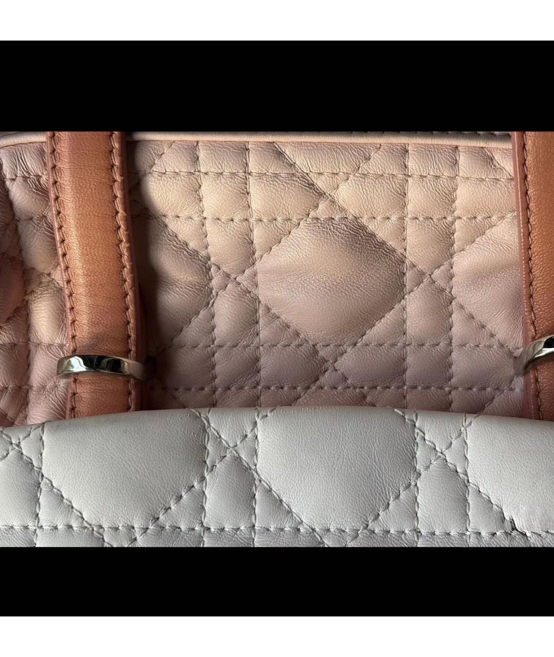CHRISTIAN DIOR Мульти кожаный рюкзак, фото 5