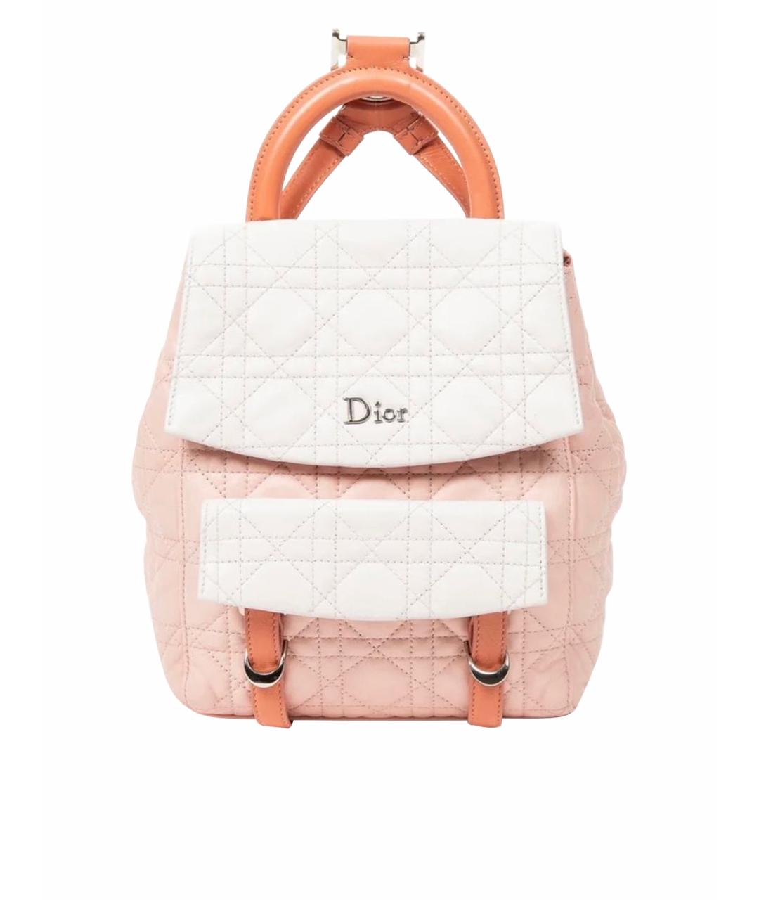 CHRISTIAN DIOR Мульти кожаный рюкзак, фото 1