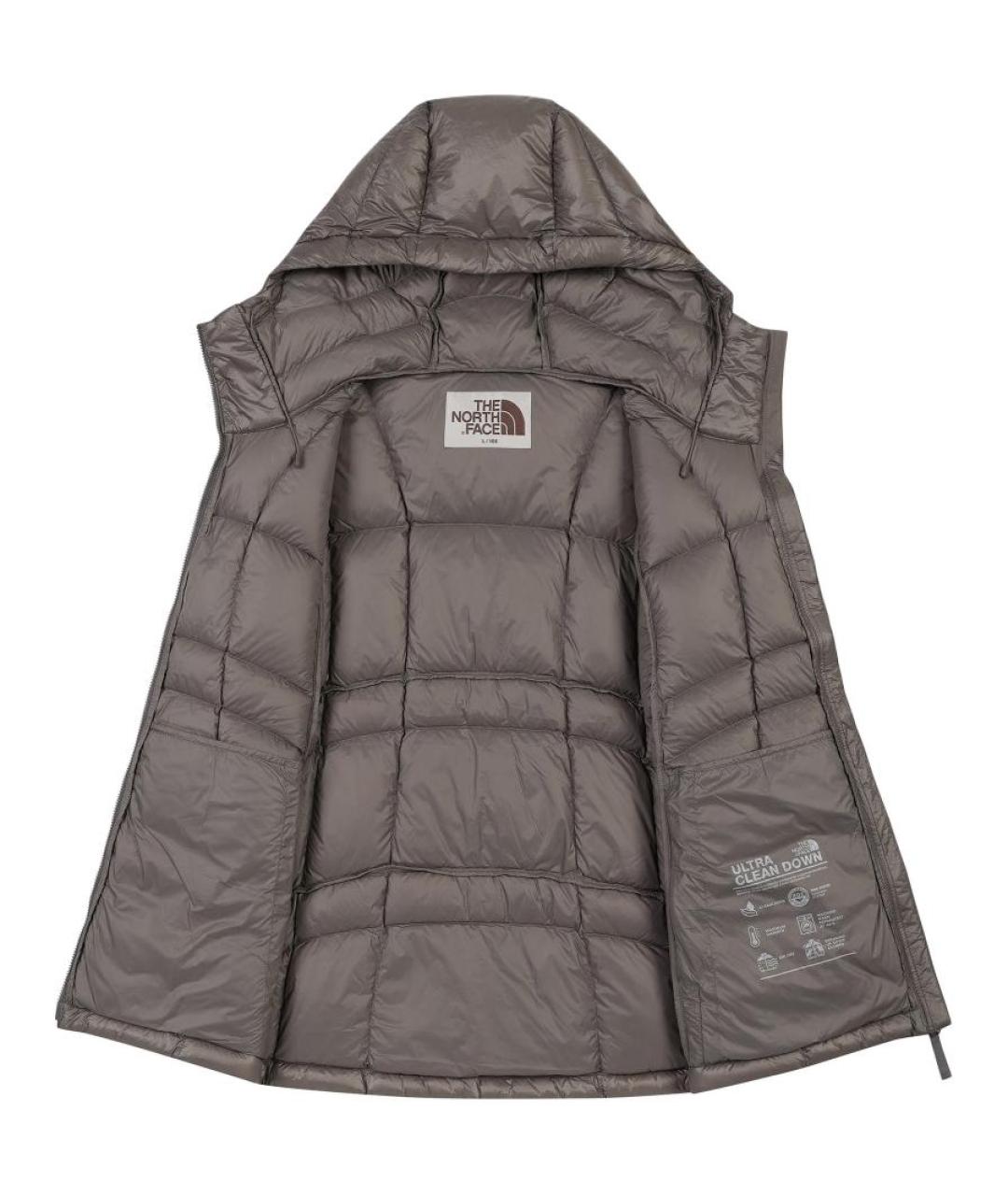 THE NORTH FACE Бежевый пуховик, фото 3