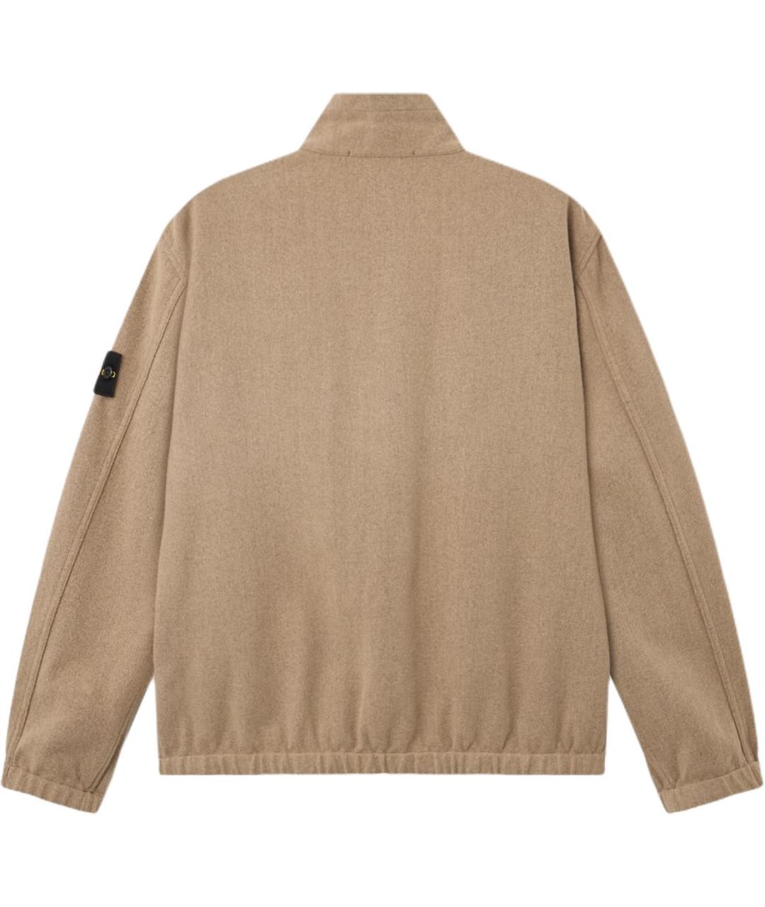 STONE ISLAND Бежевая куртка, фото 2