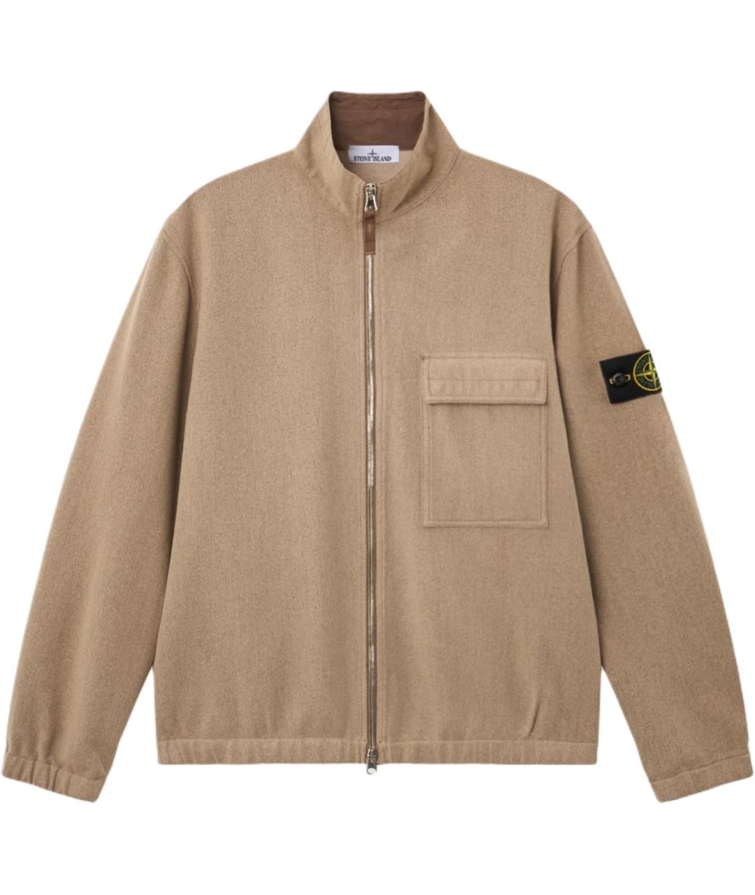 STONE ISLAND Бежевая куртка, фото 1