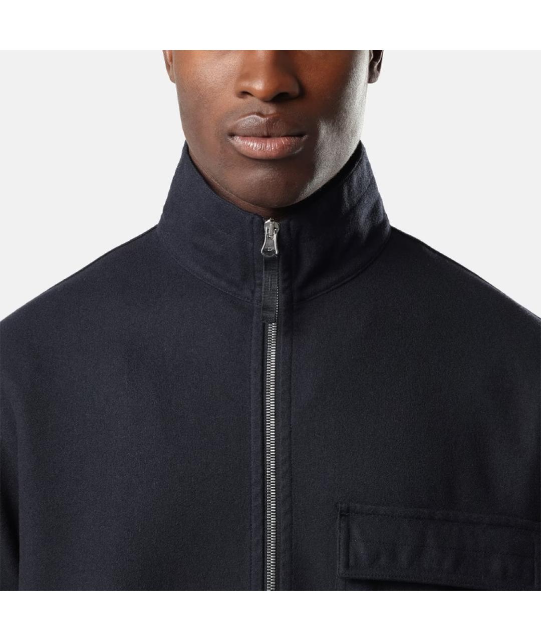 STONE ISLAND Темно-синяя куртка, фото 4