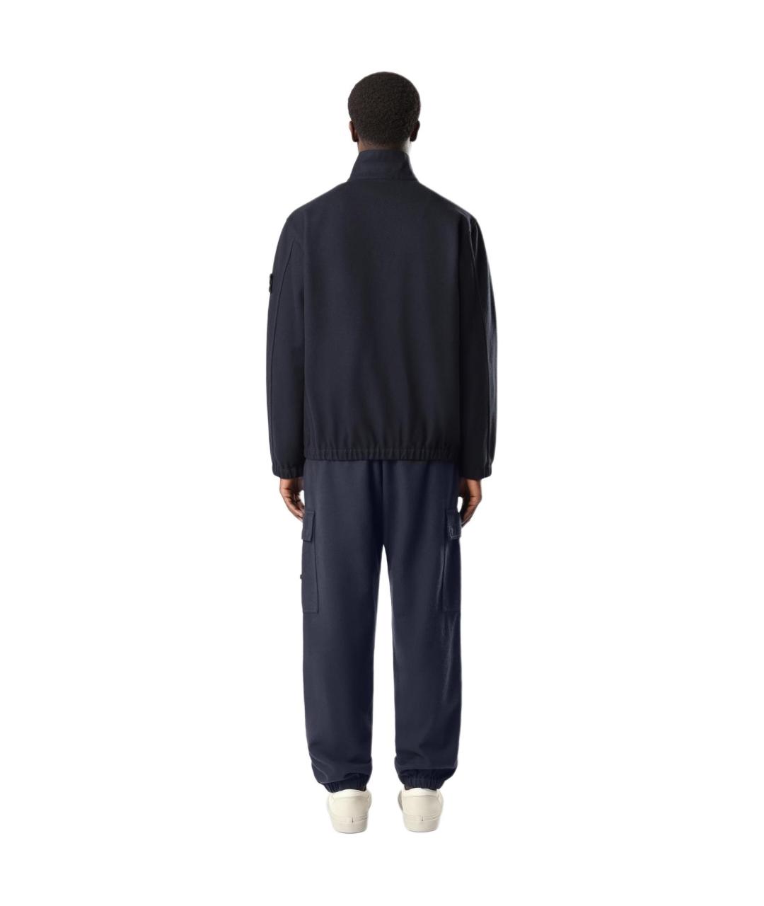STONE ISLAND Темно-синяя куртка, фото 3