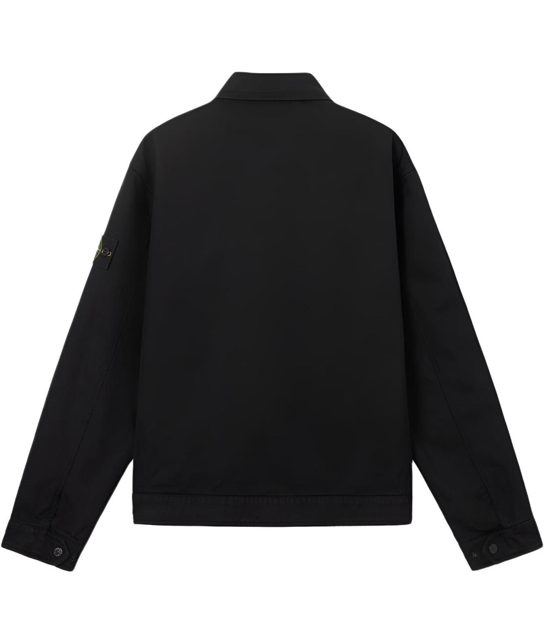 STONE ISLAND Черная куртка, фото 2