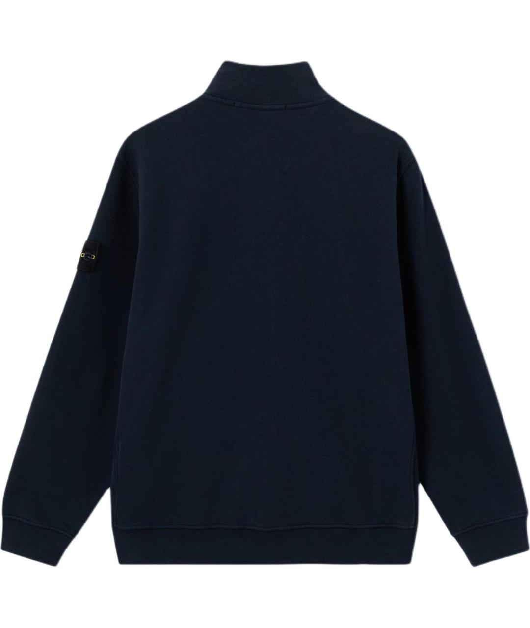 STONE ISLAND Темно-синяя куртка, фото 2