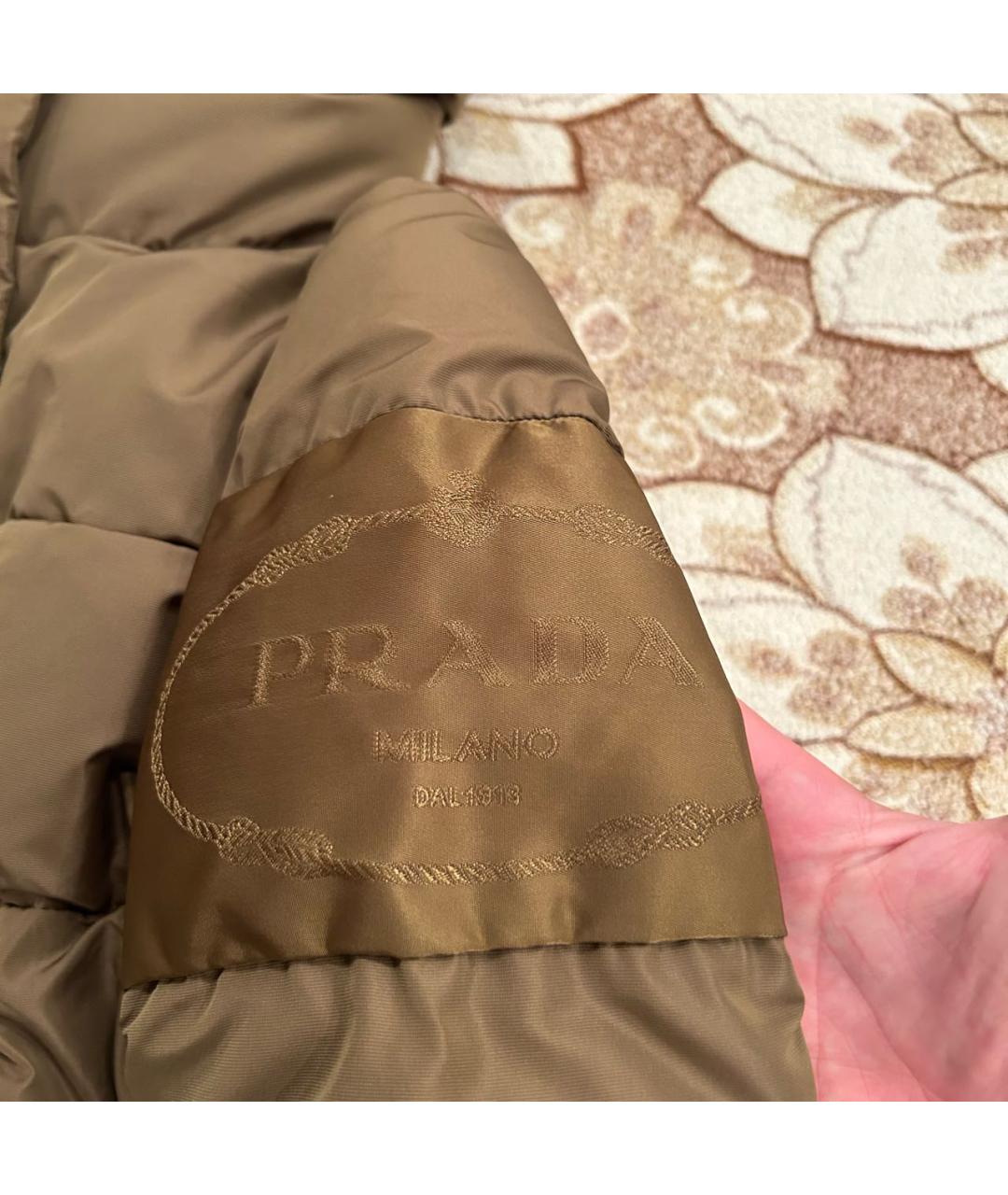 PRADA Хаки куртка, фото 6