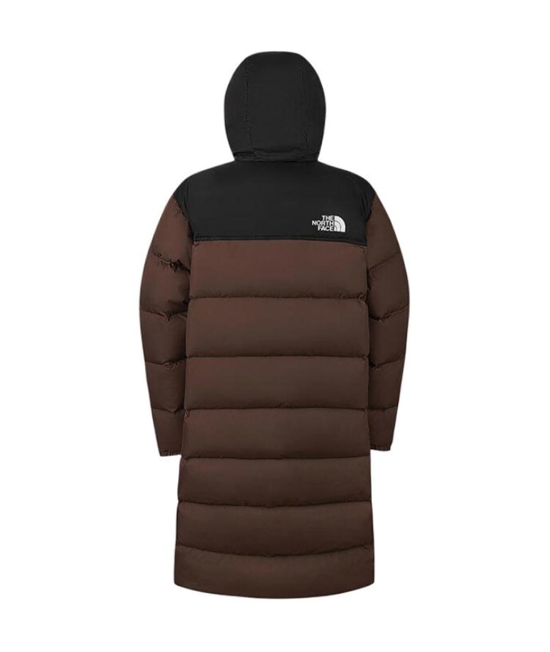 THE NORTH FACE Коричневый пуховик, фото 2