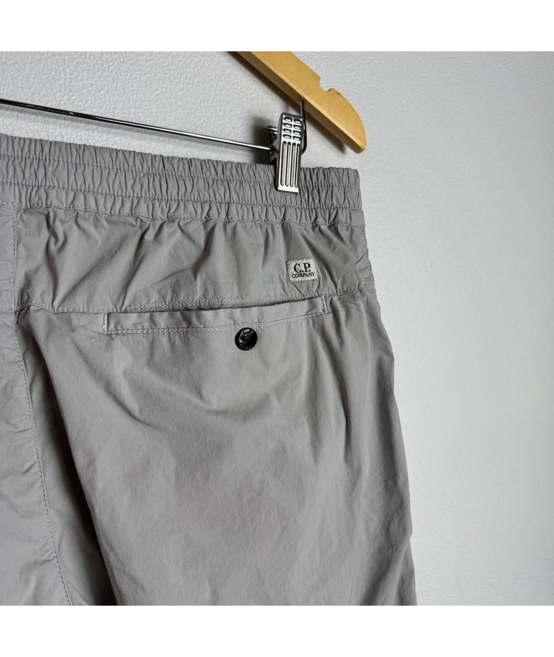 CP COMPANY Серые повседневные брюки, фото 4
