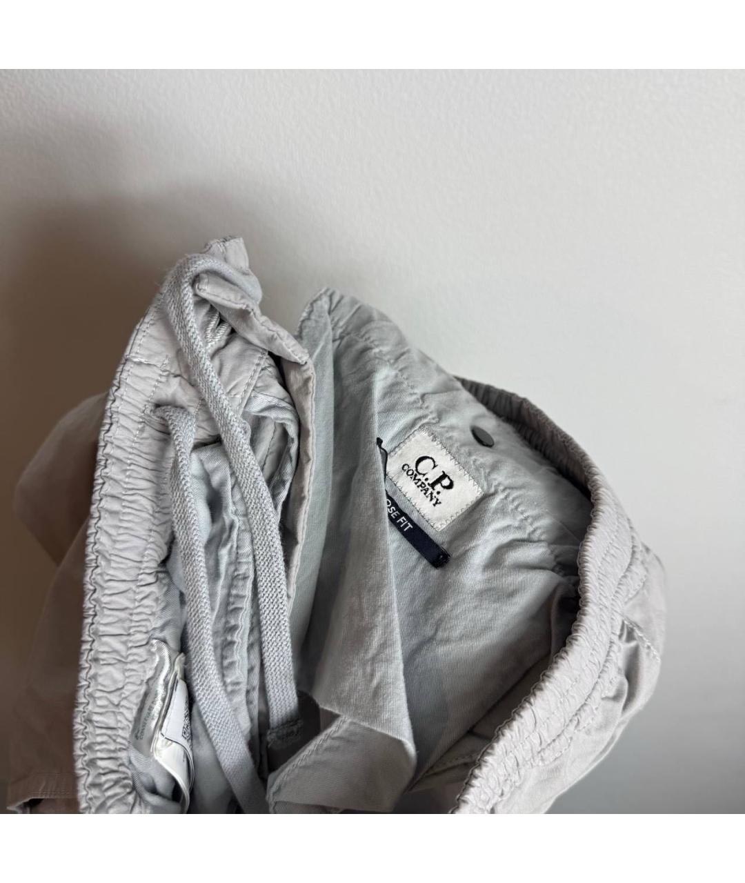 CP COMPANY Серые повседневные брюки, фото 3