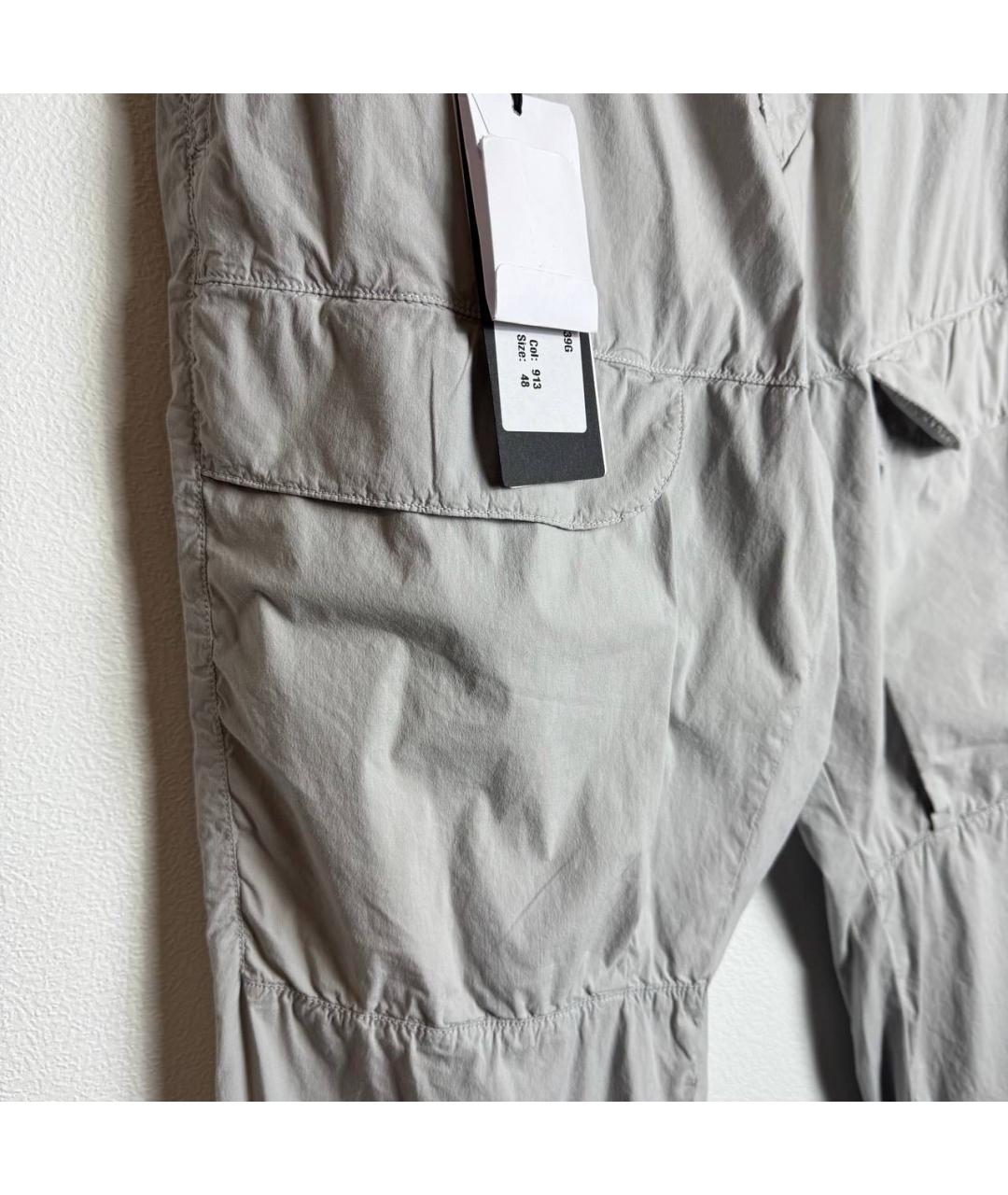 CP COMPANY Серые повседневные брюки, фото 8