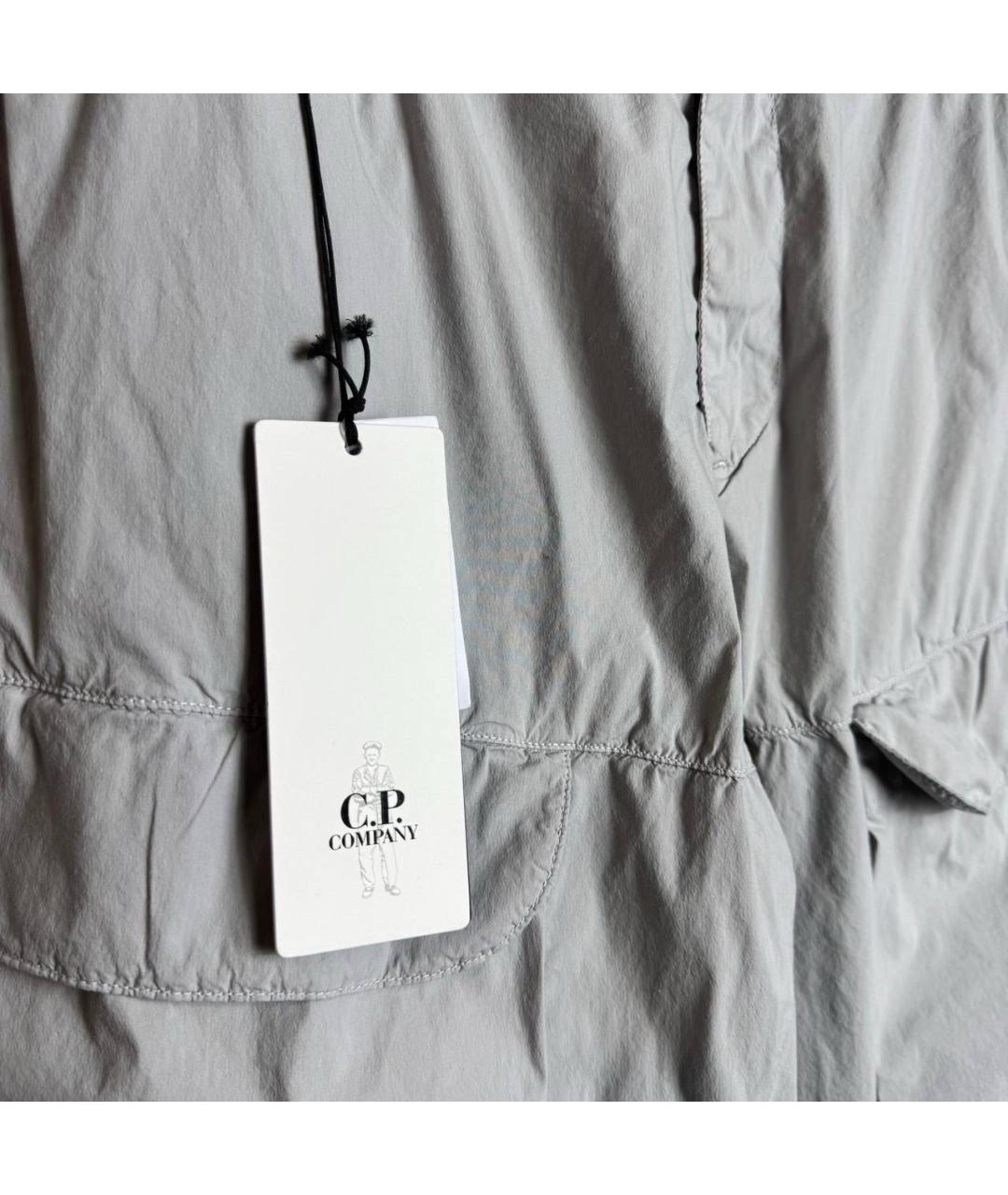 CP COMPANY Серые повседневные брюки, фото 6