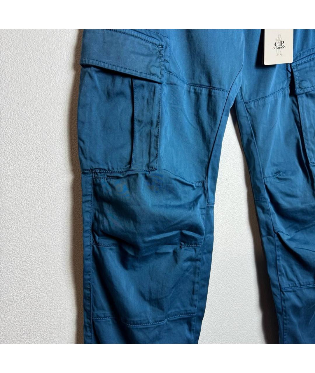 CP COMPANY Синие повседневные брюки, фото 3
