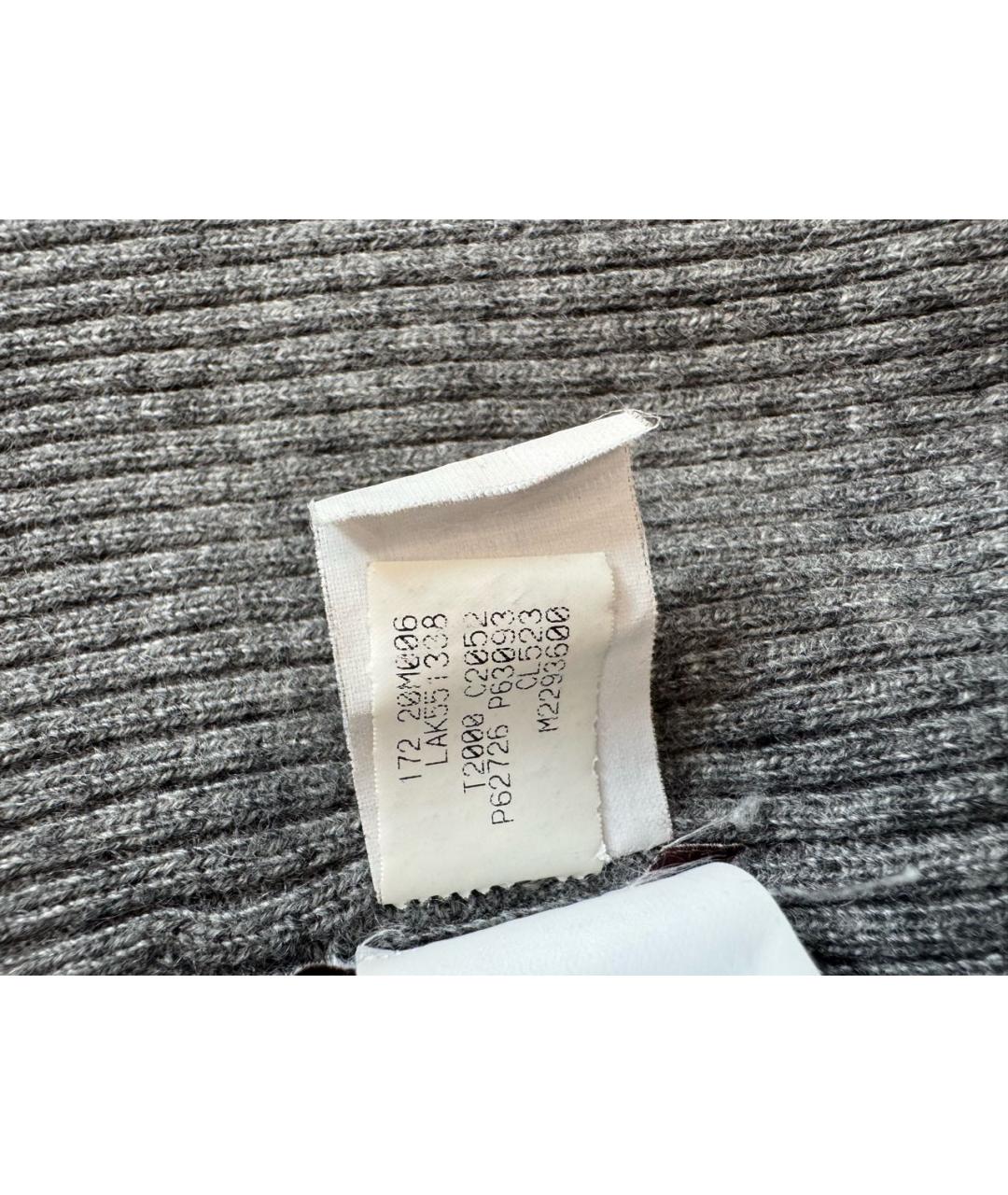 BRUNELLO CUCINELLI Бежевая кашемировая шапка, фото 6
