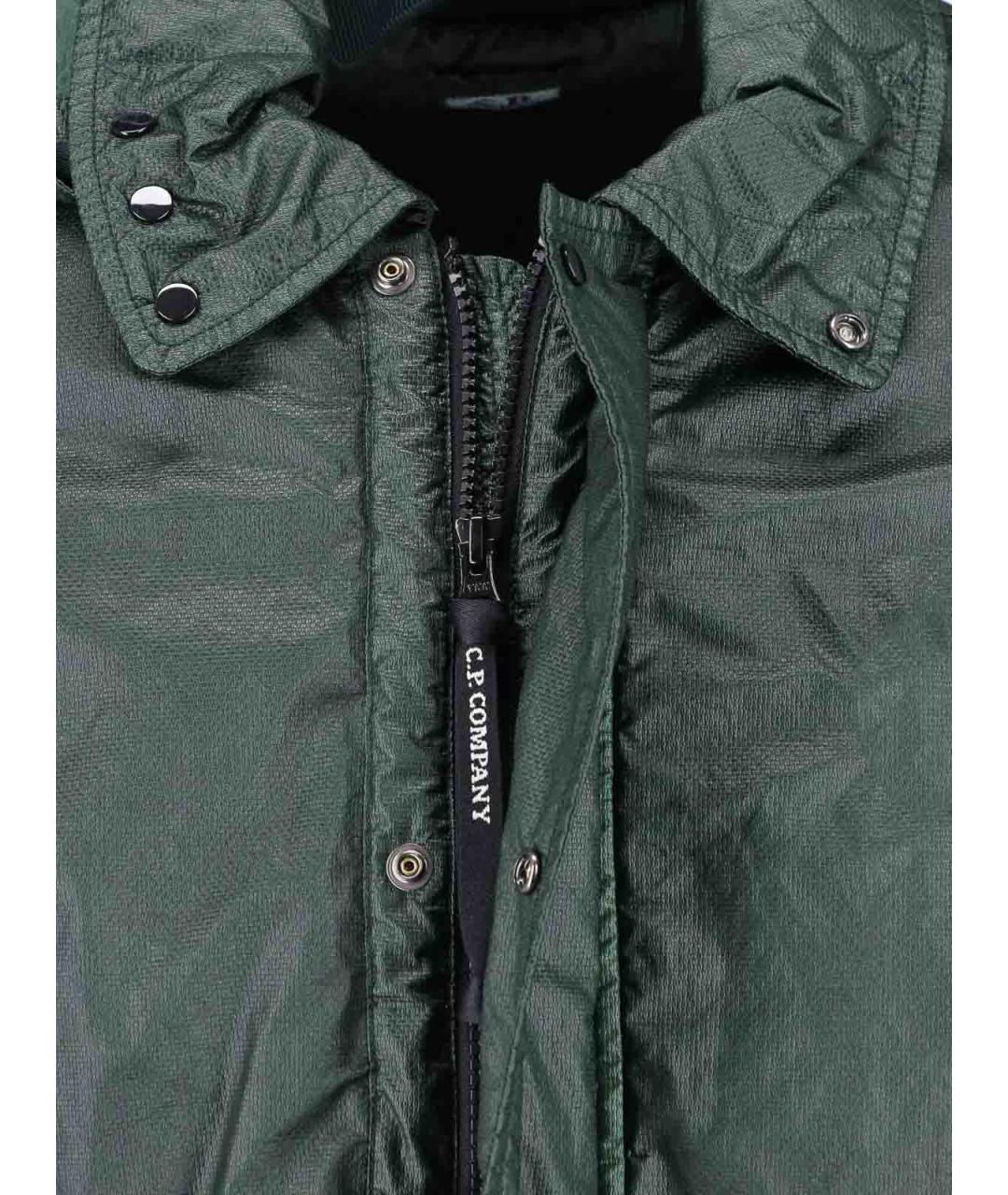 CP COMPANY Зеленая полиамидовая куртка, фото 5