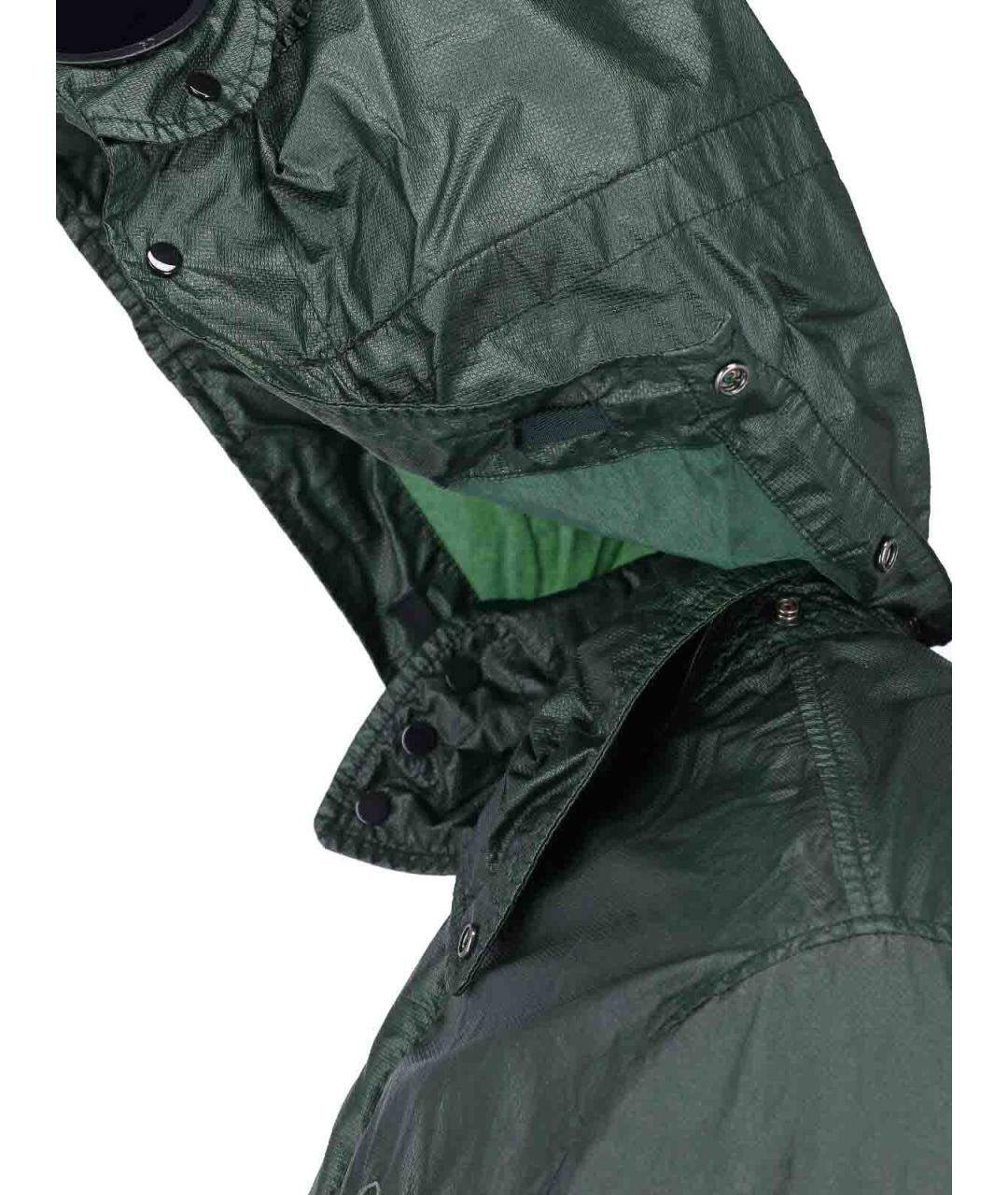 CP COMPANY Зеленая полиамидовая куртка, фото 4