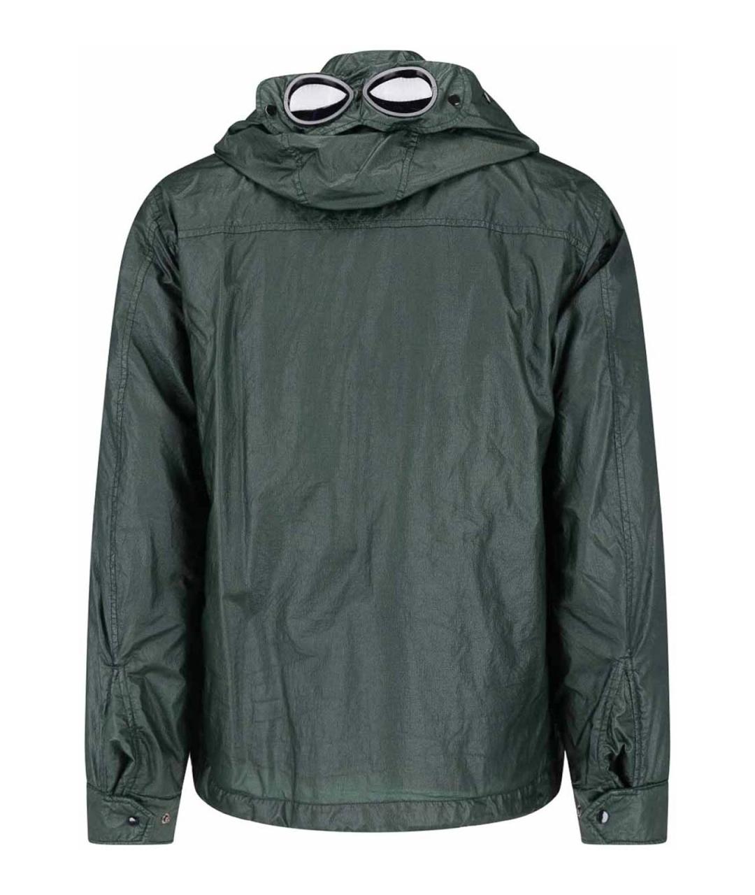CP COMPANY Зеленая полиамидовая куртка, фото 2