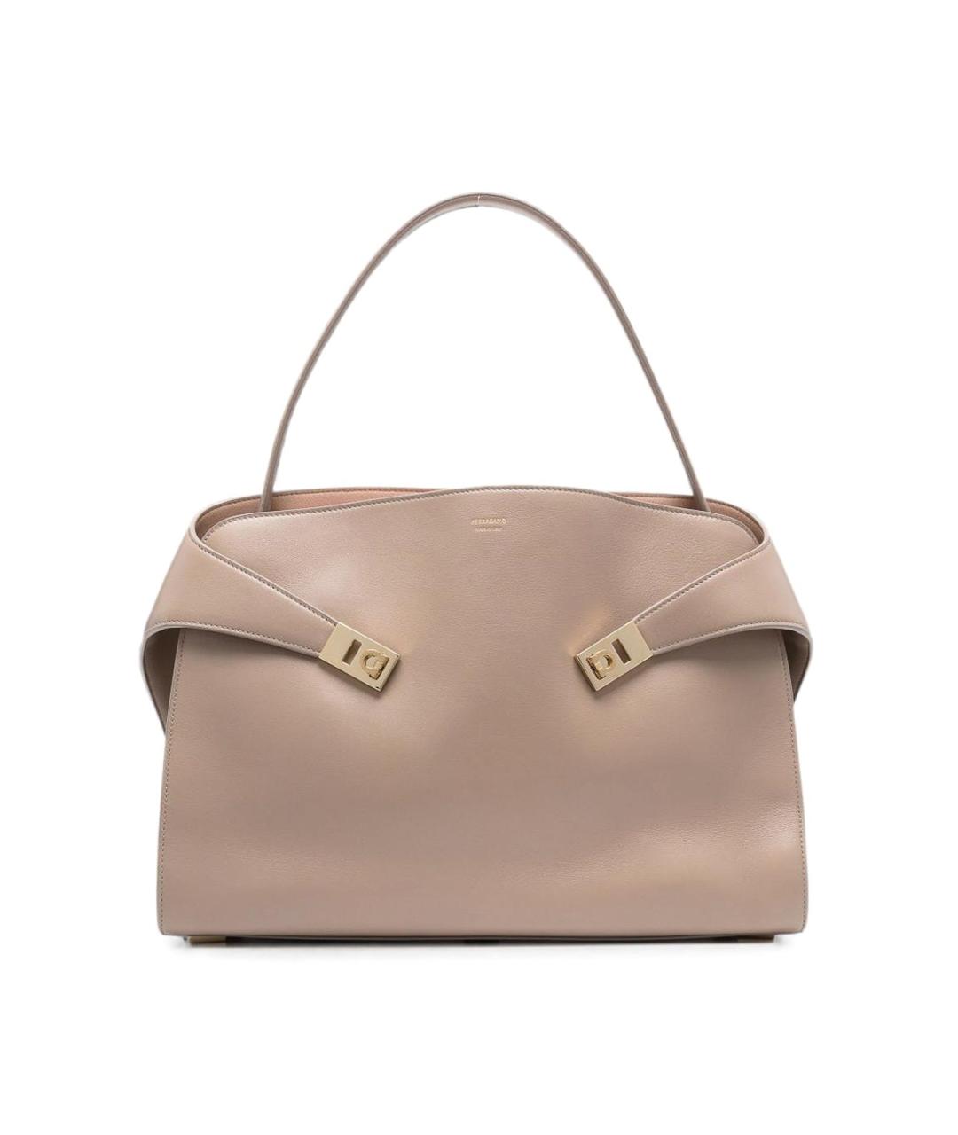 FERRAGAMO Серая сумка тоут, фото 1