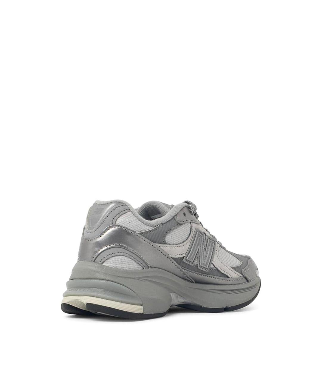 NEW BALANCE Серые замшевые кроссовки, фото 3