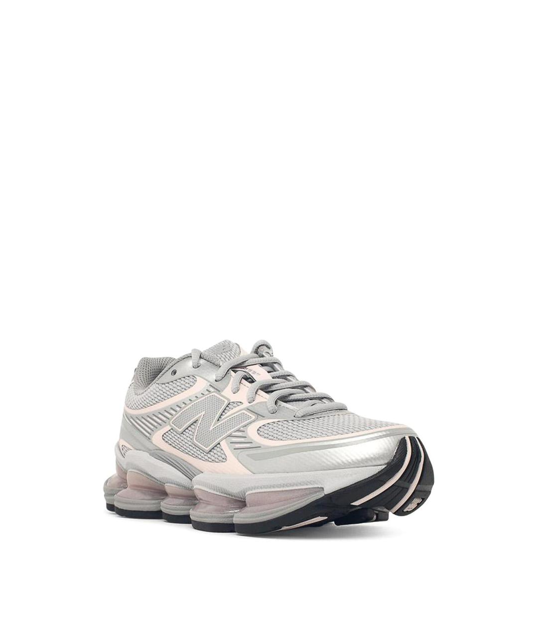 NEW BALANCE Серые текстильные кроссовки, фото 2