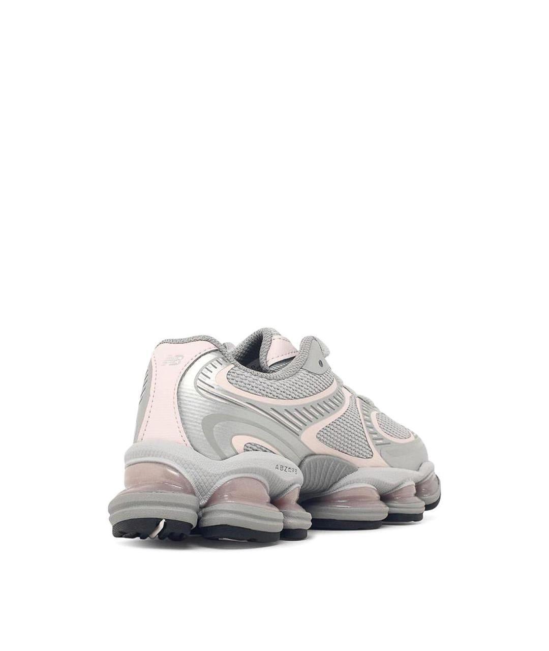 NEW BALANCE Серые текстильные кроссовки, фото 3