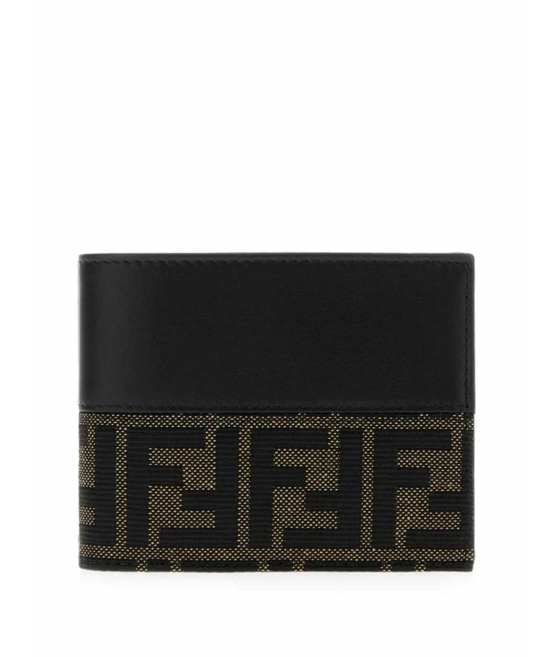 FENDI Коричневый кошелек, фото 1