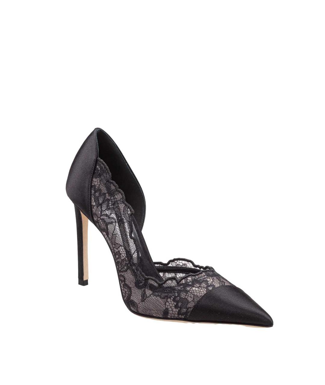 JIMMY CHOO Черные текстильные туфли, фото 2