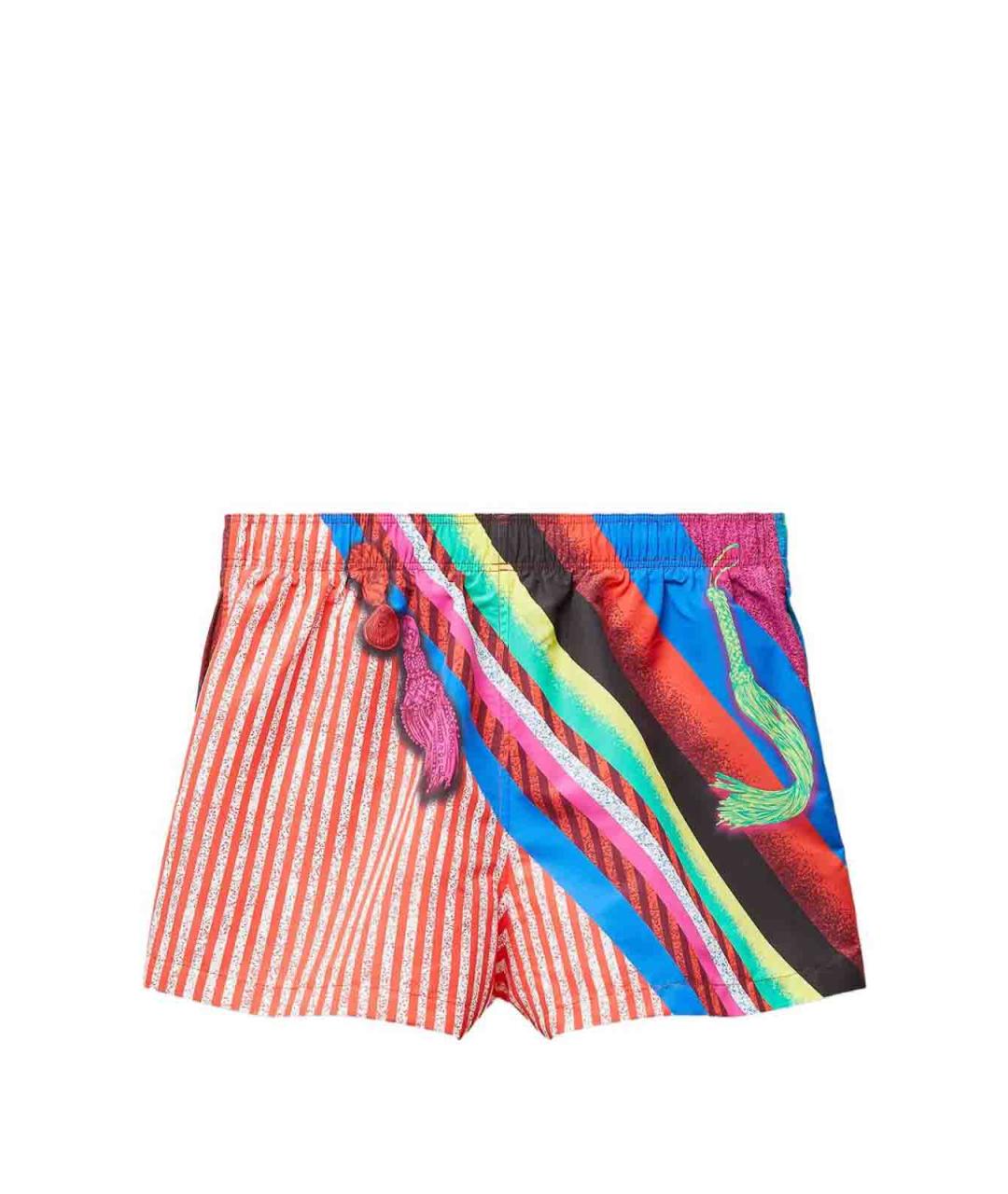 VERSACE Мульти шорты, фото 2