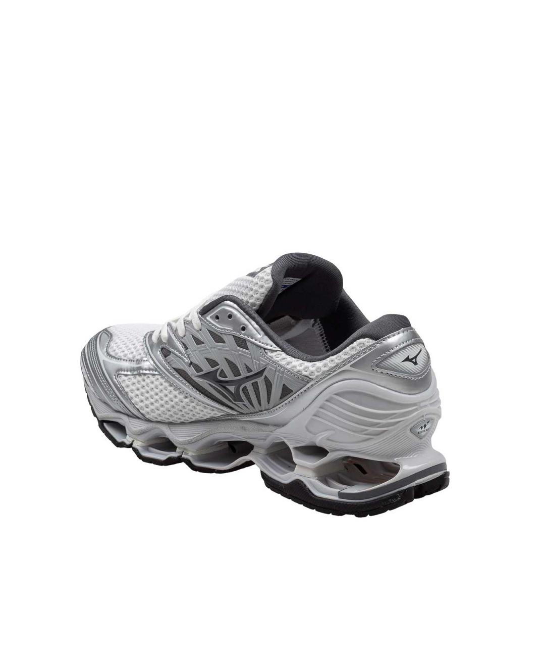 MIZUNO Белые текстильные низкие кроссовки / кеды, фото 4
